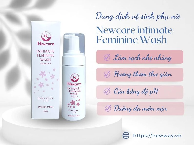 Review Dung dịch vệ sinh phụ nữ Newcare intimate Feminine Wash Nhật Bản 130ml có hiệu quả k?