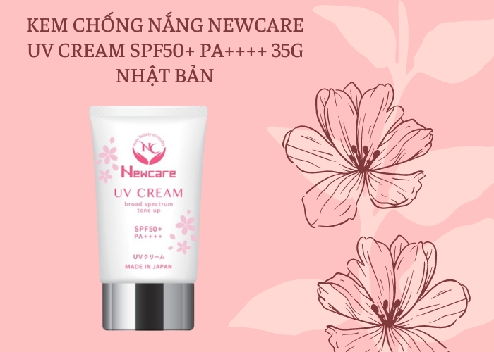 Review kem ngăn ngừa nắng Newcare UV Cream Japan có hiệu quả k?